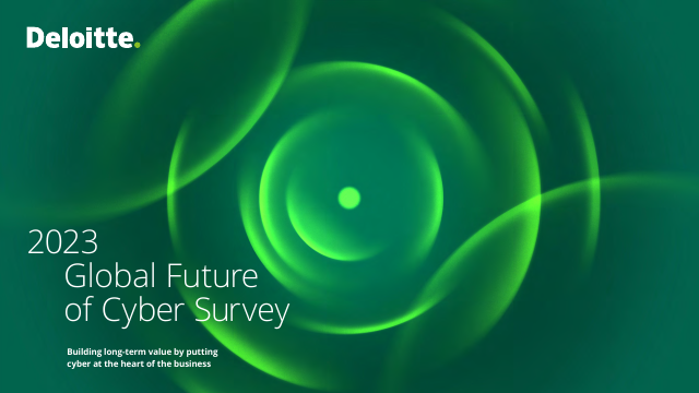 image from 2023 Global Future of Cyber Survey 