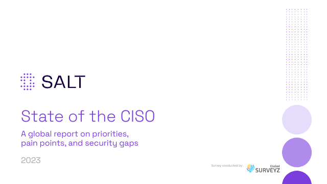 image from State of the CISO 2023