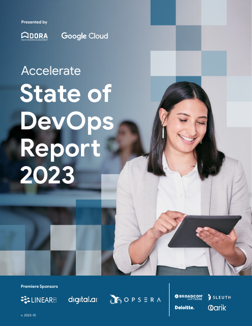 image from State of DevOps Report 2023