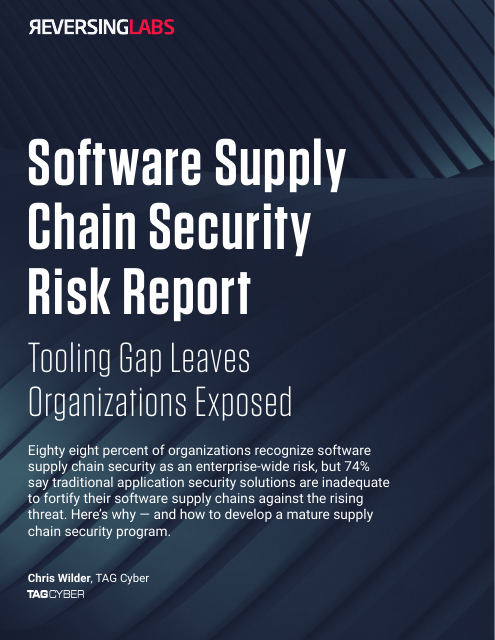 image from Software Supply Chain Security Risk Report 