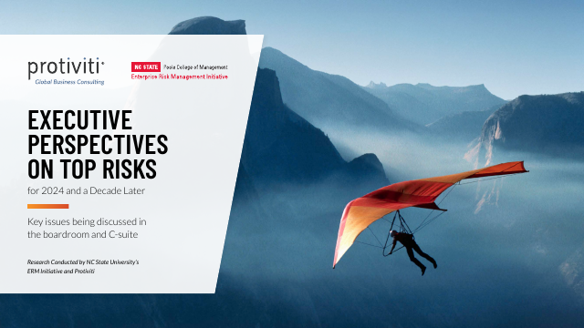image from Executive Perspectives on Top Risks