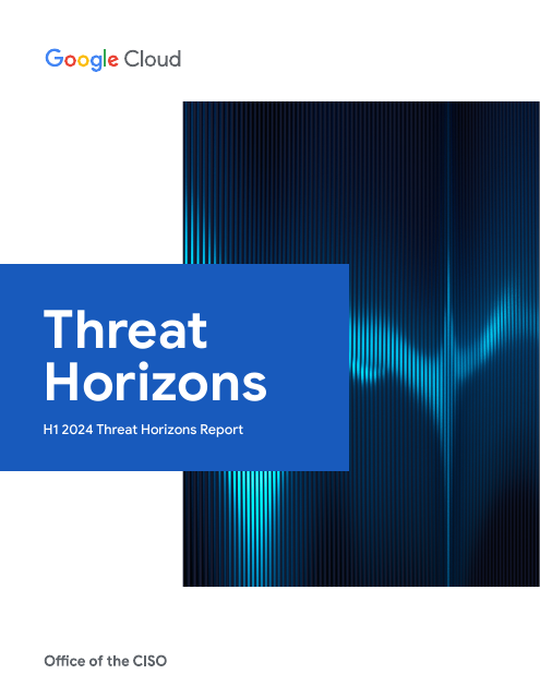 image from Google Cloud H1 2024 Threat Horizons Report