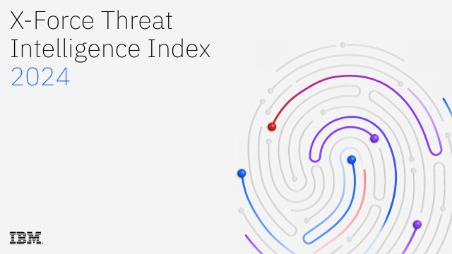 image from X-Force Threat Intelligence Index 2024