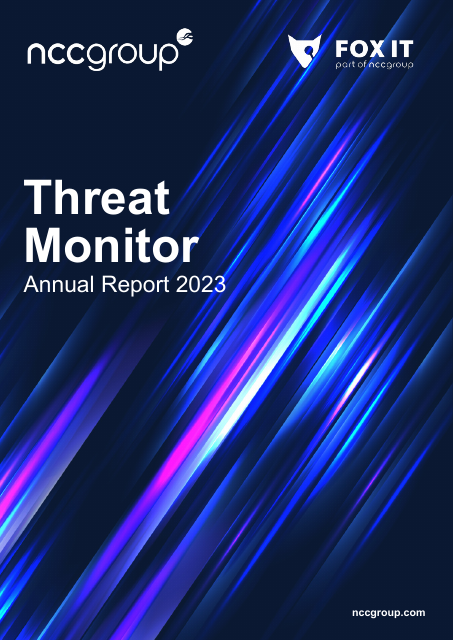 image from Threat Monitor Annual Report 2023
