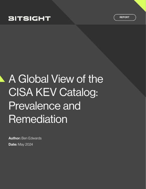 image from CISA KEV Catalog: Prevalence and Remediation 
