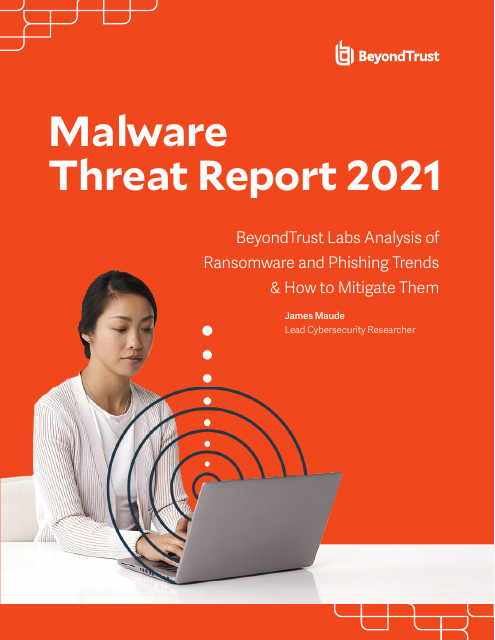 image from Malware Threat Report 2021